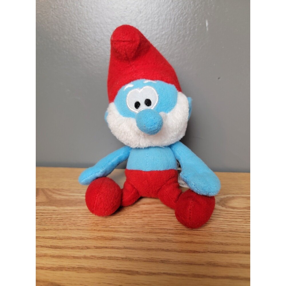 The Smurfs/ Papa Smurf Kelly Toy 2013 9" Plush Peyo